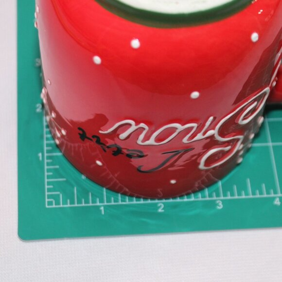 Sleigh Bell Bistro Snowman "Let It Snow" Holiday Mug - Picture 6 of 10